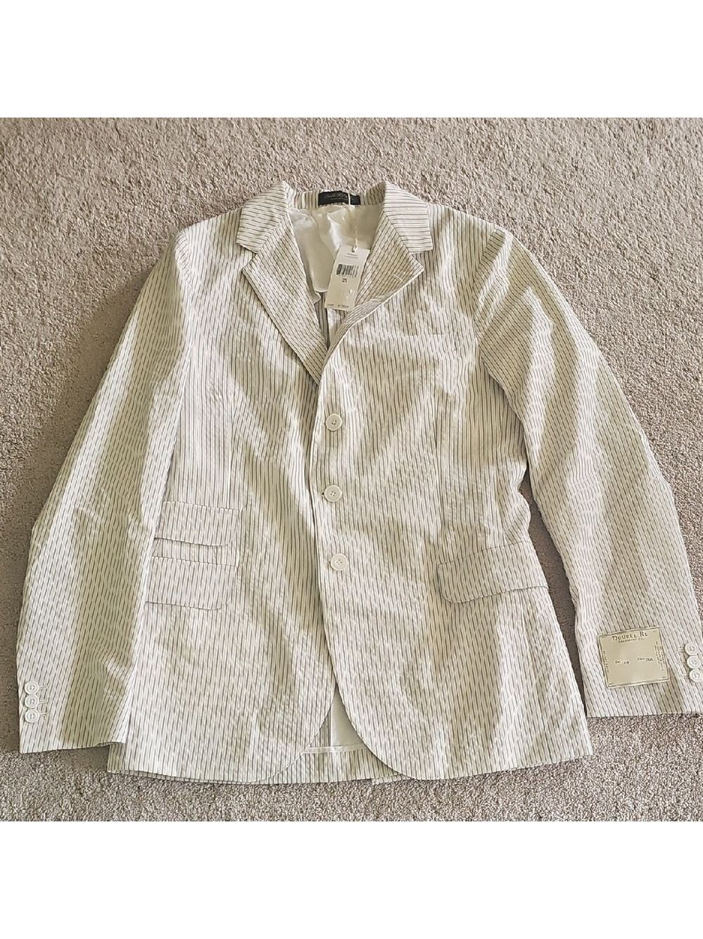 Ralph Lauren Double RL Cream Sport Coat Classic Tailoring